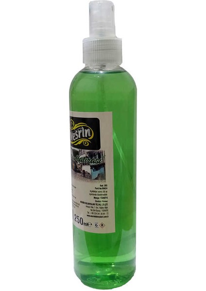 Bursa Hatırası Kolonyası 60 Derece Pet Şişe Sprey 250 ml fiyatları