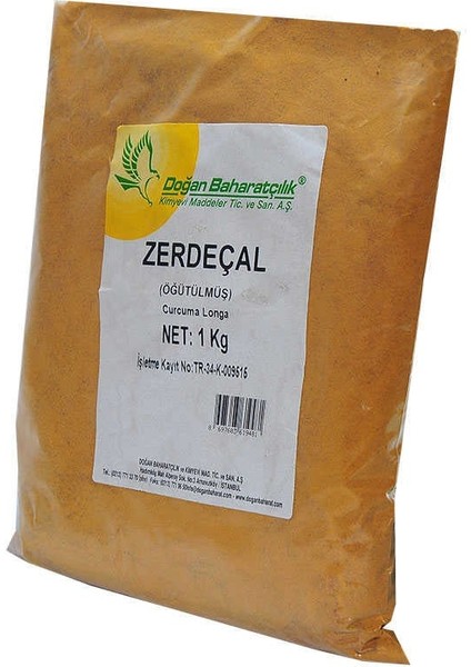 Zerdeçal Kökü Doğal Öğütülmüş 1000 gr Paket modelleri