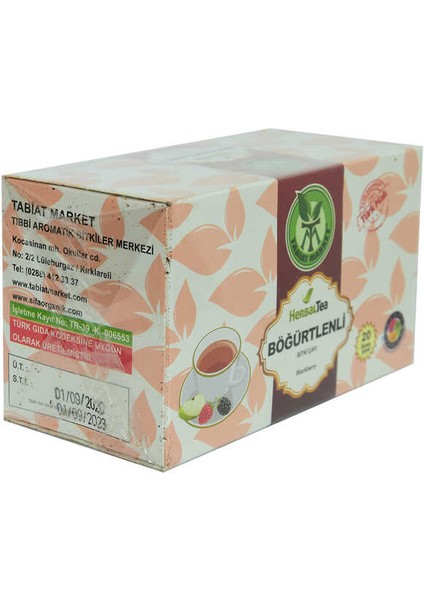 Böğürtlenli Bitki Çayı 20 Süzen Poşet modelleri