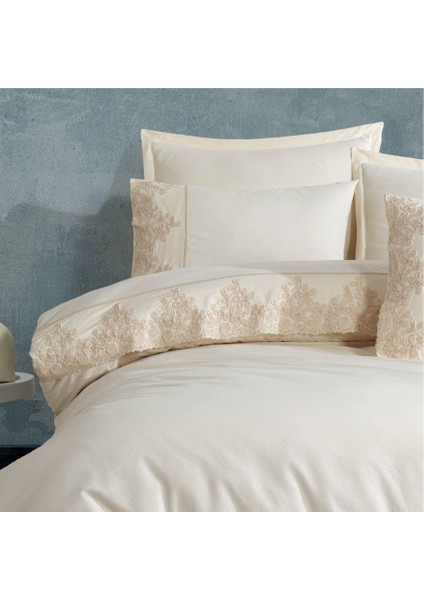 Nevresim Takımı Çift Kişilik Osela V2 Ekru modelleri