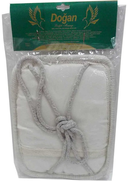 Doğal Kabak Lifi El Geçmeli Sırt ve Vücut Kesesi 15 cm X 22 cm fırsatları