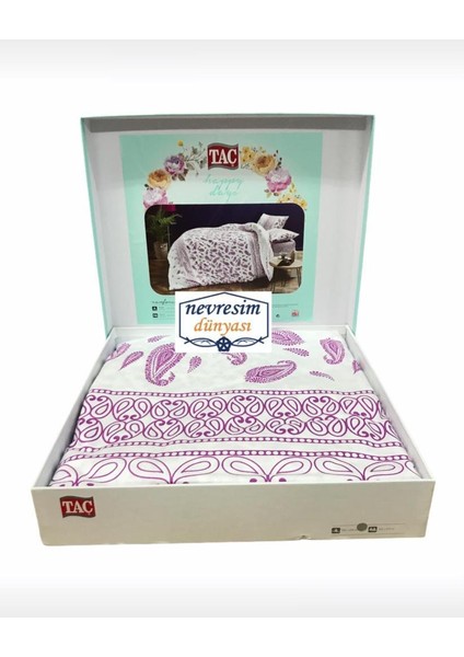 Ranforce Tek Kişilik Nevresim Takımı Balin Mor fiyatları