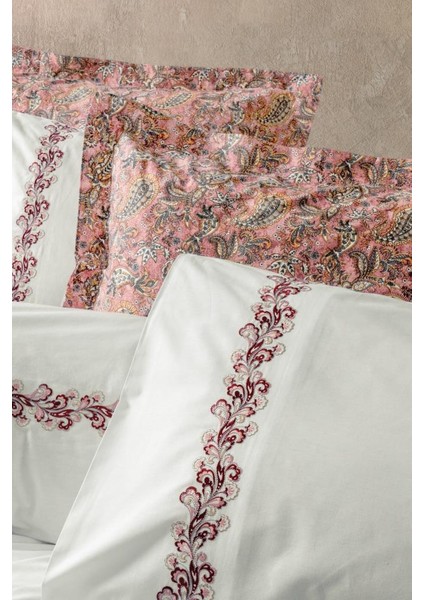 Seri Çift Kişilik Nevresim Takımı Voyager Pembe fiyatları