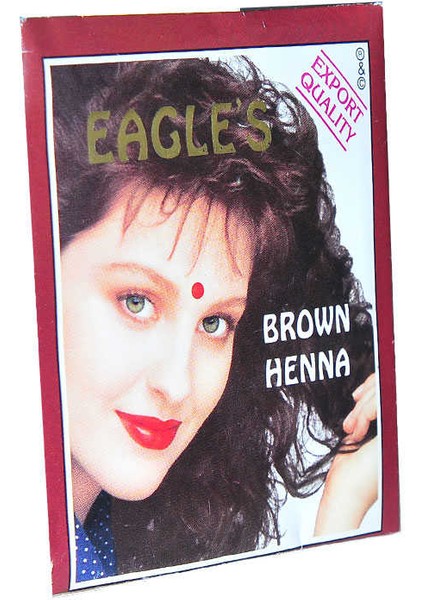 Kahverengi Hint Kınası (Brown Henna) 10 gr Paket modelleri