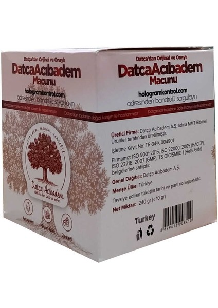 Acıbadem Macunu 240 gr fırsatları