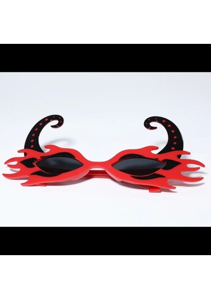 Kırmızı Alevli Parti Gözlüğü indirimleri