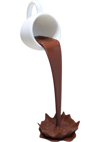 Dekoratif Dökülen Kahve Figürü - Kahve Köşesi - Coffee Corner 20CM fiyatları