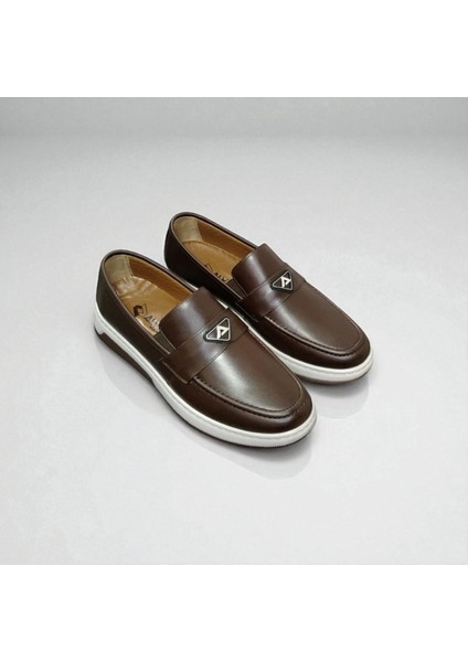 Iç Dış %100 Hakiki Deri Tam Ortopedik Tokalı Rahat Erkek Ayakkabı