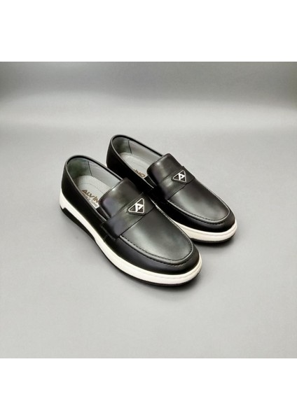 Iç Dış %100 Hakiki Deri Tam Ortopedik Tokalı Rahat Erkek Ayakkabı