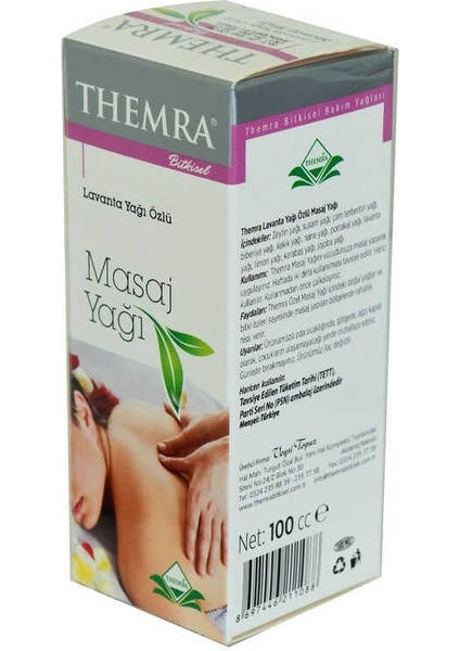 Bitkisel Lavanta Yağı Özlü Masaj Yağı 100 cc modelleri