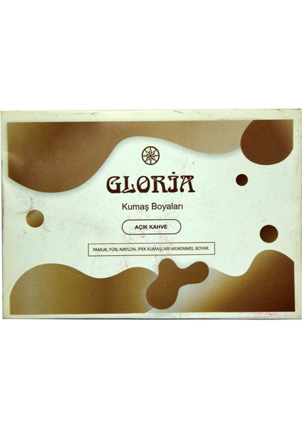 Kumaş Boyası Açık Kahve 10 gr Paket