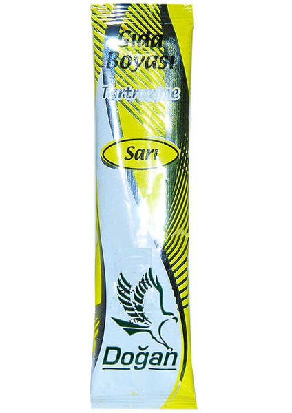 Pasta Şerbet Slime Gıda Boyası Sarı Toz 9 gr Paket