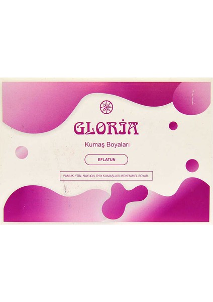 Kumaş Boyası Eflatun 10GR Pkt