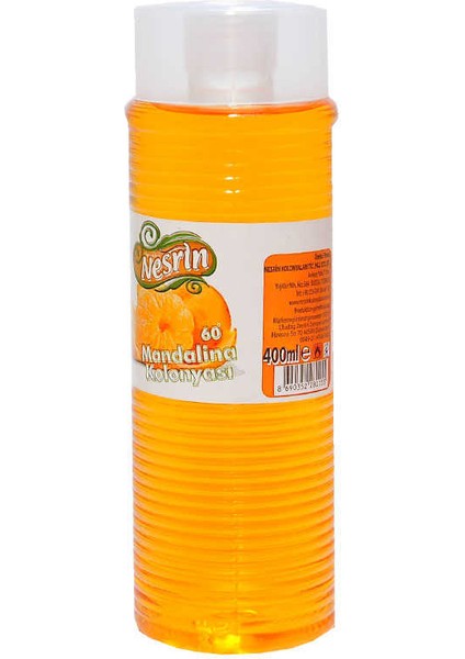 Mandalina Kolonyası 60 Derece Pet Şişe 400 ml fiyatları