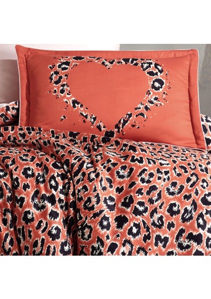 Çift Kişilik Saten Nevresim Aura Koral fiyatları