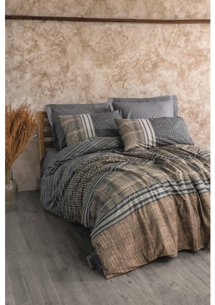 Toprak Çift Kişilik Nevresim Takımı Timbre Antrasit fiyatları