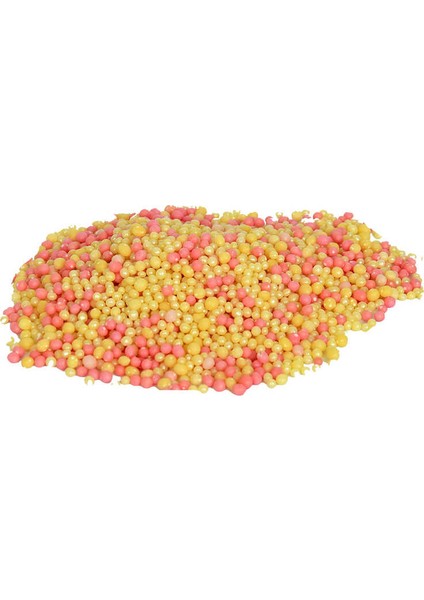 Pasta Süsü Boncuk Granül Şekeri Karışık Renk 100 gr Paket