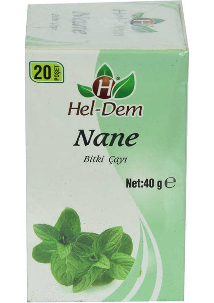 Hel- Dem Nane Bitki Çayı 2 gr x 20 Süzen Poşet 40 gr