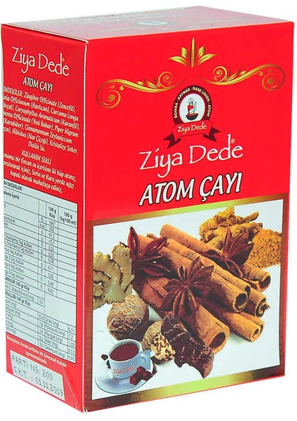 Atom Küp Şeker Çayı Zencefilli Karanfilli Tarçınlı 150 gr modelleri