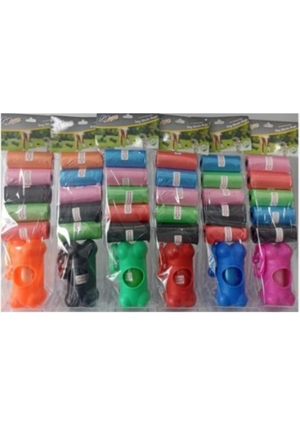 Köpek Dışkı Poşeti Seti 5+1 fiyatları