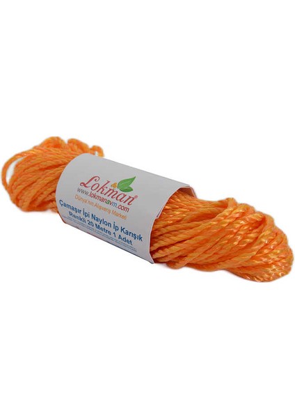 Çamaşır Ipi Naylon Ip Karışık Renkli 20 Metre 1 Adet fiyatları