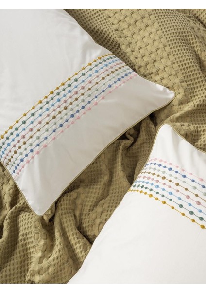 Aura Çift Kişilik Pike Takımı Pebble Hardal modelleri