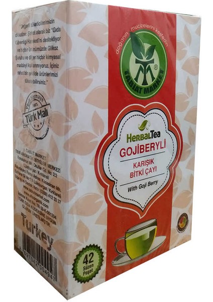 Gojiberyli Karışık Bitki Çayı 42 Süzen Poşet modelleri