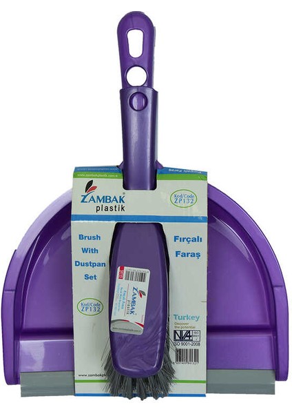 Fırçalı Faraş Seti Karışık Renk ZP-132
