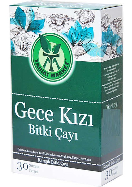 Gece Kızı Çayı 30 Süzen Poşet fiyatları