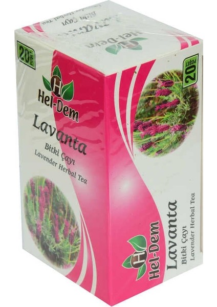 Hel- Dem Lavanta Bitki Çayı 2 gr x 20 Süzen Poşet 40 gr fiyatları