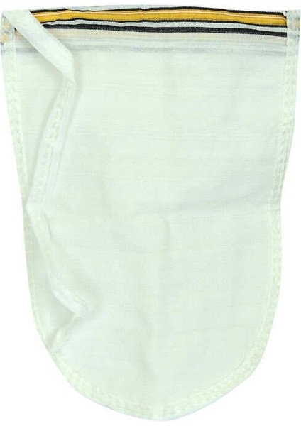 Yüzde 100 Krep Yüz ve Vücut Kesesi Beyaz 17 cm X 24 cm fiyatları