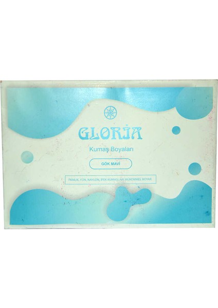 Kumaş Boyası Gök Mavi 10 gr Pkt