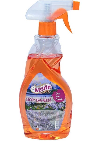 Oda Parfümü Oda Kokusu Çiçek Bahçesi Kokulu Oda Spreyi 500 ml