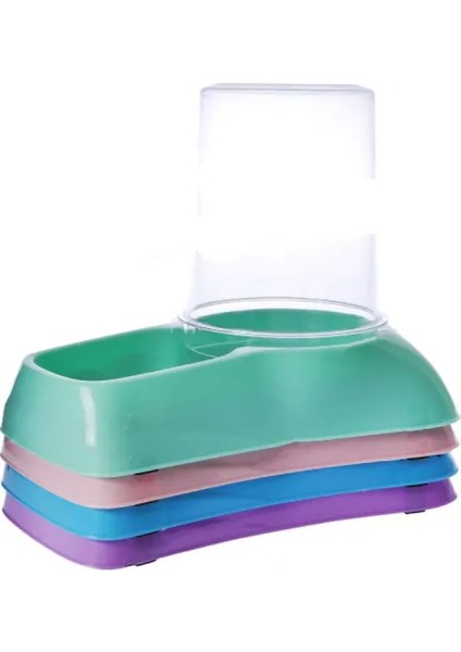 Mikopet Hazneli Su ve Mama Kabı 3 Litre