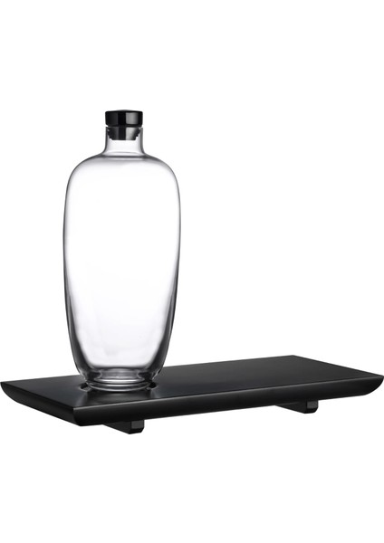 Malt 92785 Kristal Viski Şişesi 1050 cc – Ahşap Altlıklı, Kurşunsuz Kristal Cam fiyatları