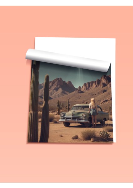 Çerçevesiz Poster, Onlar Geliyor – Kollarını Açmış Kadın ve Ufo Filosuyla Teması Poster No: 107492 fiyatları