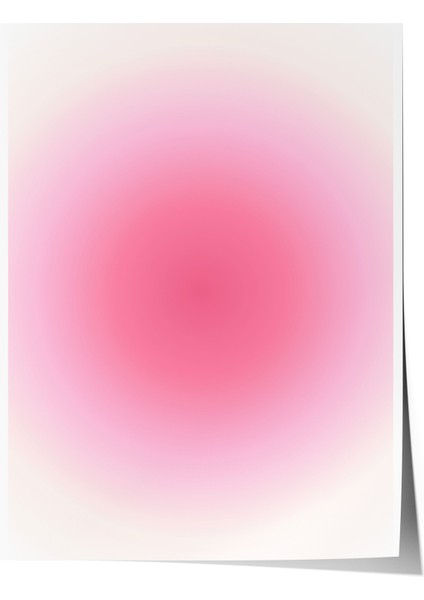 Çerçevesiz Poster, Pembe Gradyan Arka Plan, Soyut Yumuşak Geçiş Poster No: 107659