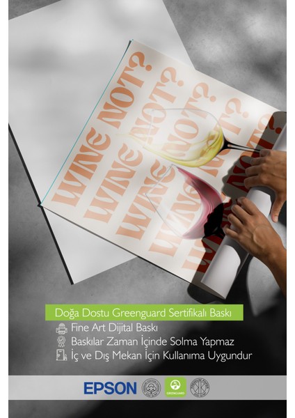 Çerçevesiz Poster, Kadehler, Wine Not Yazısı, Modern Tipografi Poster No: 106661 indirimleri