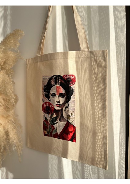 Ham Kanvas Baskılı Bez Çanta fiyatları