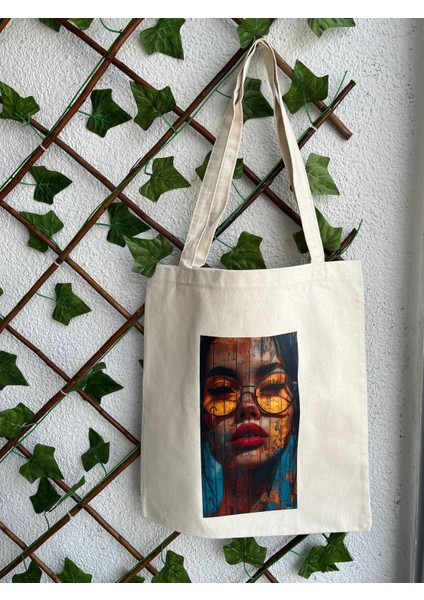 Ham Kanvas Baskılı Bez Çanta fırsatları