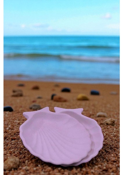 2'li Dekoratif Istiridye Takı Tabağı, Aksesuarlık, Mumluk %100 Taş Tozu 10X10CM fiyatları