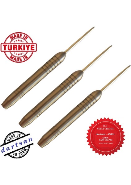 Anka Ilk Türk Malı Çelik Dart Oku 23GR fiyatları