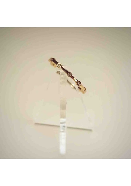 Xuping Zirkon Taşlı Ince Yüzük