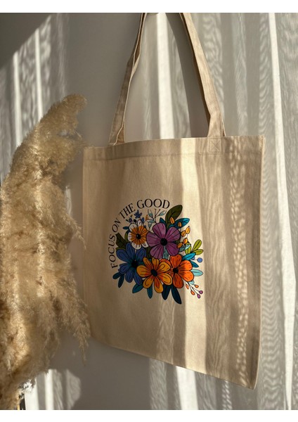 Ham Kanvas Baskılı Bez Çanta fiyatları