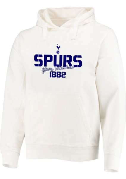 Tottenham Spurs Baskılı 3 Iplik Şardonlu Sweatshirt