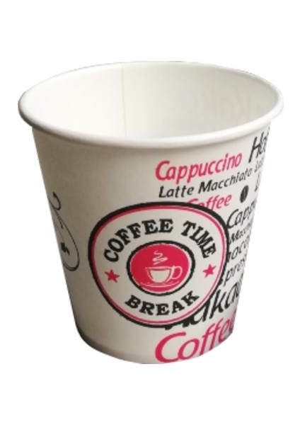 Karton Bardak 6, 5 Oz 1000'LI Sızdırmaz Erimez Kokusuz Kullan At Bardak Kağıt Bardak