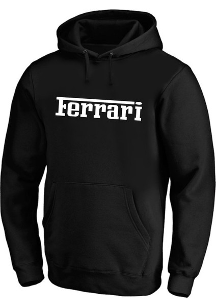 Scuderia Ferrari Formula1 Yazılı Pamuklu F1 Sweatshirt (Yeni Sezon)