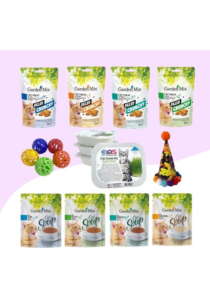 Kedi Ödül ve Eğlence Seti Vip1