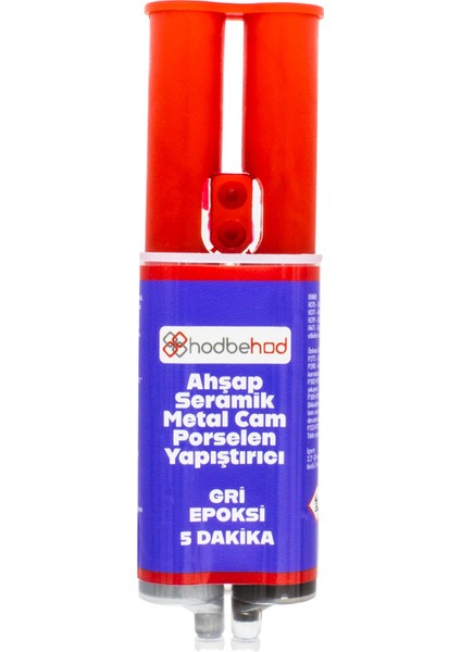 Epoksi Yapıştırıcı 5 Dakika Metal Seramik Cam Porselen Ahşap Tamir & Dolgu 25GR