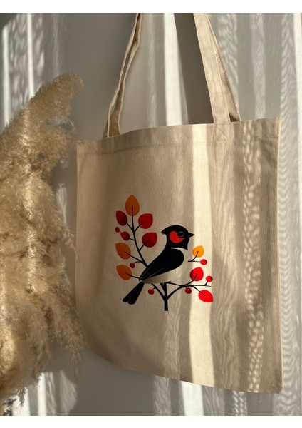 Ham Kanvas Baskılı Bez Çanta modelleri